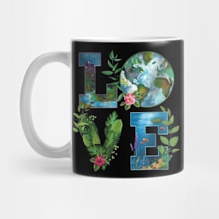 Earth Day Planet Anniversary Earth Day Everyday women men Mug